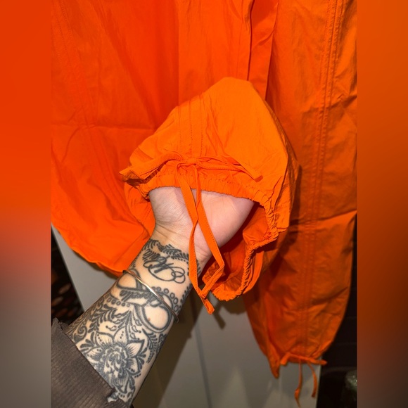 NWT FREE PEOPLE Movement In The Wildflowers Pants In Blood Orange - Picture 14 of 14